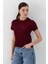 Piliseli Bluz Bordo 1