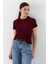 Piliseli Bluz Bordo 4
