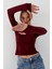 Parmak Geçmeli Body Bordo 1