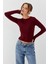 Parmak Geçmeli Body Bordo 3