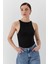 Çıtçıtlı Bluz Sıyah 2
