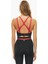 Fianas Slim Fit Crop Boy Kolsuz Bisiklet Yaka Siyah Renk Kadın Bluz 4