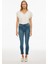 Norvas Indigo Renk Kadın Denim Pantolon 1