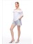 Beyaz Albas Regular Fit Bluz 1