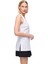 Beyaz Albas Regular Fit V-Yaka Bluz 3