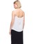 Beyaz Ametist Regular Fit V-Yaka Bluz 4
