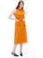 Turuncu Akars Regular Fit Midi Boy Elbise 2