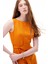 Turuncu Akars Regular Fit Midi Boy Elbise 3