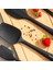 15675 Kitchenmate Juan Black 6 Parça Silikon Spatula Seti Siyah 2