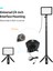 USB LED Video Işık Seti 3200K - 5600K 14 Seviyeli Ayarlanabilir Tripod Ştand (Yurt Dışından) 4