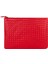Clutch Kırmızı Portföy El Makyaj Çantası 3