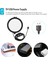 Ph-03 6 Inç Daire LED Video Işık Seti 5600K USB Işık Masa Tripodu (Yurt Dışından) 4
