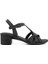 Demy 32002-001 Anatomik Taban Kadın Sandalet Siyah 36-40 2