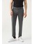Ds Damat Comfort Gri Düz Travel Kumaş Pantolon 1