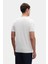 Slim Fit Ekru Rayon Örme T-Shirt 3