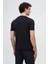 Slim Fit Lacivert Rayon Örme T-Shirt 4