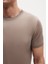 Slim Fit Vizon Rayon Örme T-Shirt 2