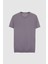 Slim Fit Sorbe Rayon Örme T-Shirt 5