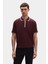 Regular Fit Mürdüm Düz T-Shirt 4HC142991002M 1