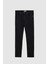 Ds Damat Slim Fit Siyah Gabardin Denim Pantolon 5