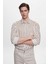 Slim Fit Kırık Beyaz Düz Gömlek 3