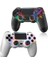 Ps3/ps4/pc Uyumlu Rgb Spiderman Işıklı Çift Motor Titreşimli Bluetooth Oyun Kolu 5