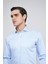 Ds Damat Slim Fit Mavi Düz Gömlek 2