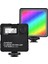 LVL-60RGB Mini Iki Renkli LED Video Işığı 2500K - 9000K Parlaklık Ayarlı Şarj Edilebilir Pil (Yurt Dışından) 1