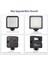LVL-60RGB Mini Iki Renkli LED Video Işığı 2500K - 9000K Parlaklık Ayarlı Şarj Edilebilir Pil (Yurt Dışından) 2