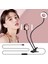 Cep Telefonu Tutucu ve Esnek Metal Kollu 2'li LED Halka Işığı (Yurt Dışından) 4