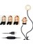 Webcam Işık Stantı Takılabilir Mini USB Halka Işığı 3 Işık Modu Esnek Kollu (Yurt Dışından) 1