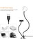 Webcam Işık Stantı Takılabilir Mini USB Halka Işığı 3 Işık Modu Esnek Kollu (Yurt Dışından) 2