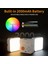 Cep Rgb Video Işığı 3000K - 6500K Parlaklık Ayarlı Gömülü Pil (Yurt Dışından) 2