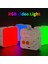 Cep Rgb Video Işığı 3000K - 6500K Parlaklık Ayarlı Gömülü Pil (Yurt Dışından) 3