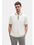 Regular Fit Ekru Düz T-Shirt 4HC142991002M 1