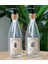 2li Set Cam Şişe Vintage Boş Suya Dayanıklı Etiket Cam Şişe Bulaşık Deterjanlık Çamaşır Suyu 2X330ML 1