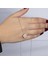 Beyaz Yonca Gümüş Kolye NUR-KY03183 4