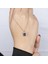 Mistik Topaz Baget Gümüş Kolye NUR-KY03182 3
