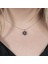 Mistik Topaz Lotus Gümüş Kolye NUR-KY03164 1