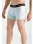 Ekstra Slim Erkek Düz Paça Buz Mavisi Boxer 20395 3