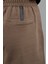 Sportswear Oversize Erkek Şort Basic Kakao Şort 22650 4