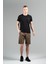 Sportswear Oversize Erkek Şort Basic Kakao Şort 22650 5