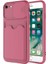 iPhone 8 Kılıf ​iksp Kartix Kapak-Koyu Mor 1