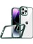 Apple iPhone 14 Pro Kılıf Iksp Flora Kapak-Yeşil 1