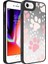 iPhone 8 Plus Uyumlu Aynalı Desenli Kamera Korumalı Parlak Iksp Mirror Kapak-Pati 1