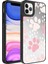 Apple iPhone 11 Pro Kılıf Aynalı Desenli Kamera Korumalı Parlak Iksp Mirror Kapak-Pati 1