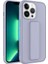 iPhone 14 Pro Uyumlu Iksp Qstand Kapak-Gri 1
