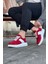 WG011 Kırmızı Süet Erkek Casual Ayakkabı 3