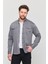 Erkek Mint Slim Fit Dar Kalıp Pamuklu Kot Gömlek 1