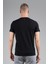 Regular Erkek Bisiklet Yaka Siyah T-shirt 2
